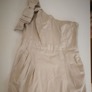 French connection cream dress